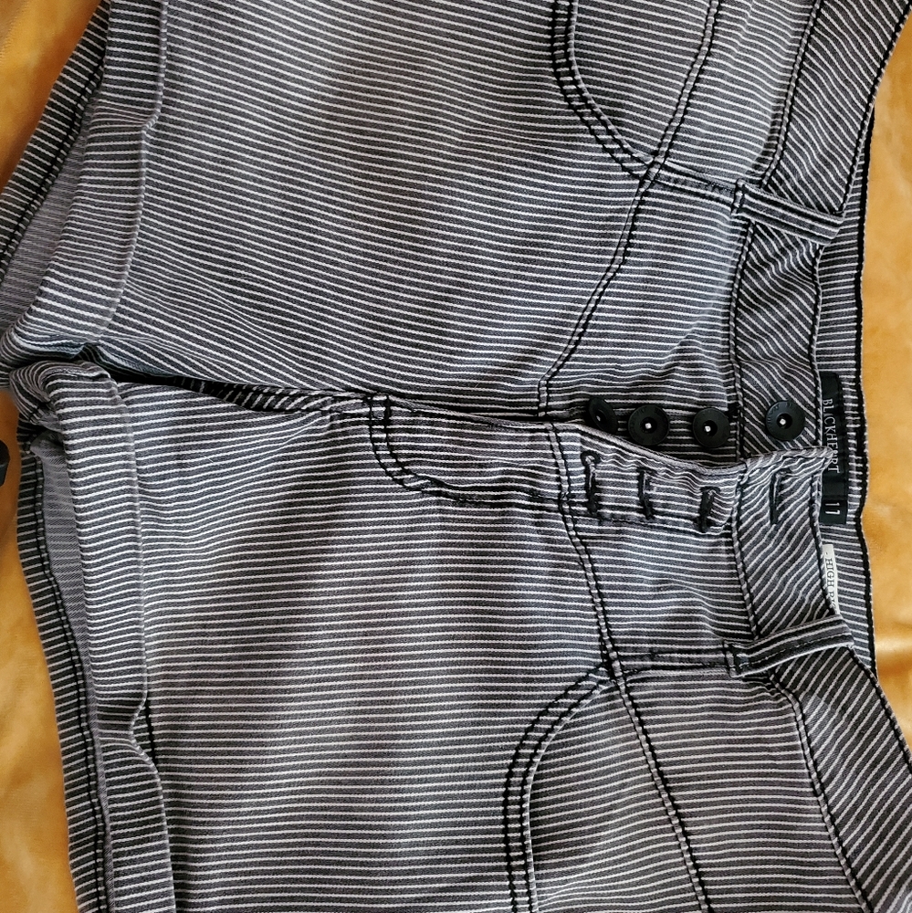 Pinstripe shorts